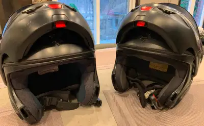 NOLAN N102 Helmets for sale $350 for BOTH or $200 for EACH Model N102. Made in Italy. Size L and XXL...