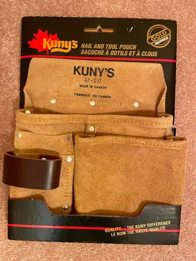 Kuny's Leather Nail and Tool Pouch - Gold Series, View more