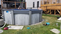 Above ground pool installation/liner replacement