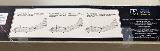 Roden 1/72 Fairchild C-123B Provider in Toys & Games in Burnaby/New Westminster - Image 2