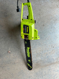Poulan 2050 Pioneer chain saw and 1630 electric