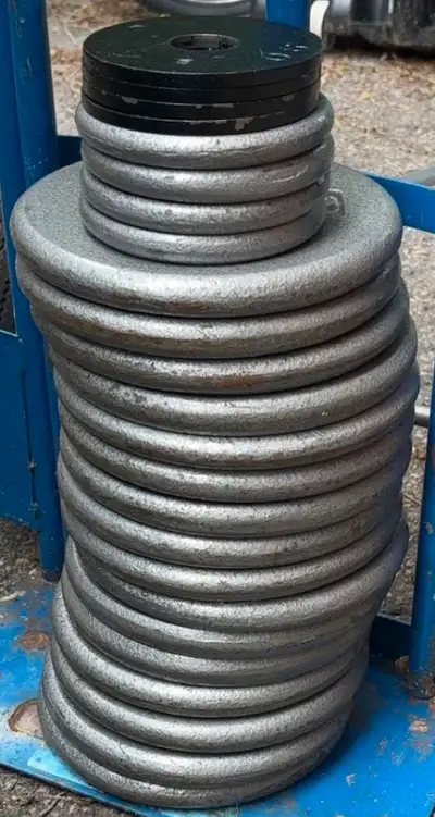 Bars and Metal Weight Plates, View more