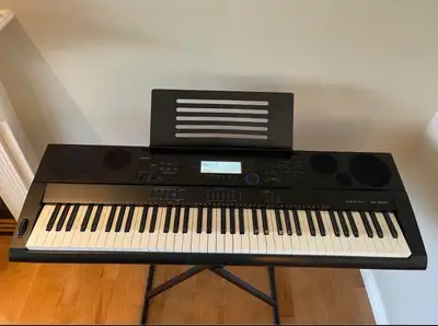 Casio WK-6500 Keyboard + Stand , View more