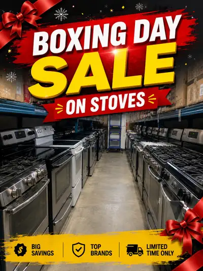 BOXING DAY STOVE SALE | Save Big This Holiday Season, View more