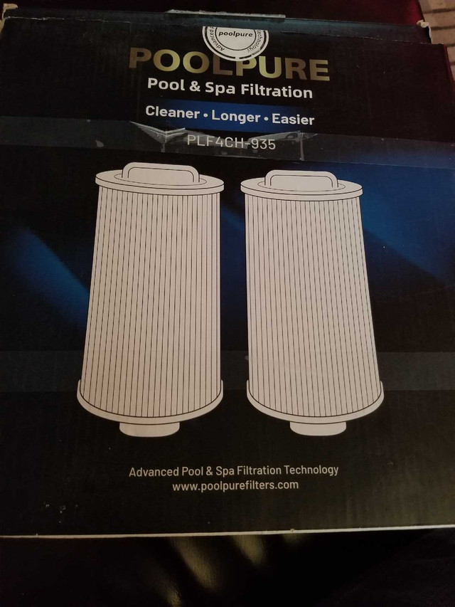 Poolpure PLF4CH-935 pool & spa filters. Pack of 2. Sealed. New in Hot Tubs & Pools in City of Montréal - Image 2