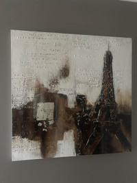 Canvas Paris picture