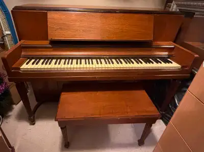 Antique Heintzman Upright Piano, View more