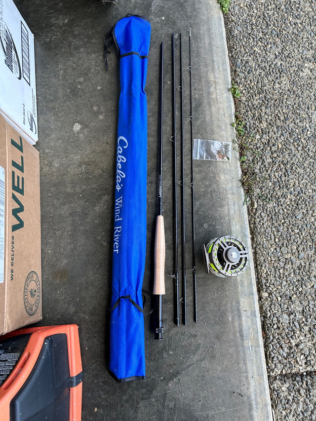 Cabela’s Wind River Fly Rod & Reel in Other in Comox / Courtenay / Cumberland - Image 2