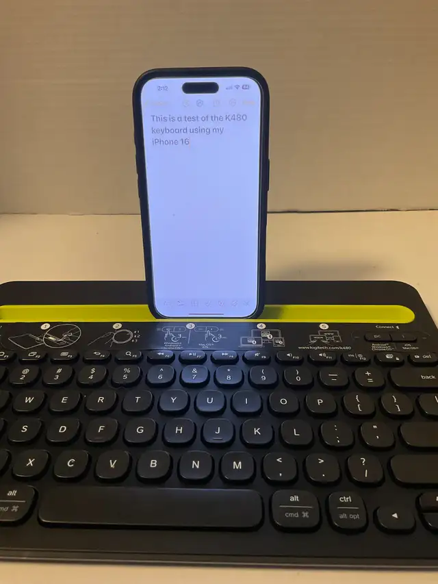 Logitech K480 wireless Bluetooth keyboard in Mice, Keyboards & Webcams in Dartmouth - Image 4