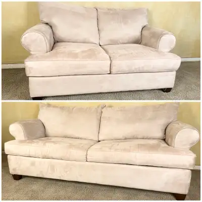 DELIVERY AVAILABLE! MICROFIBER SOFABED + LOVESEAT FOR $400!, View more