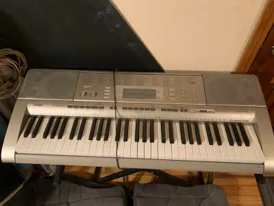 PRICE DROP!!! Casio LK-270 portable keyboard Full working order Comes with power plug and stand Aski...
