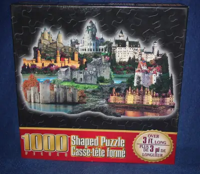 SURE-LOX Shaped Puzzle CASTLES, View more
