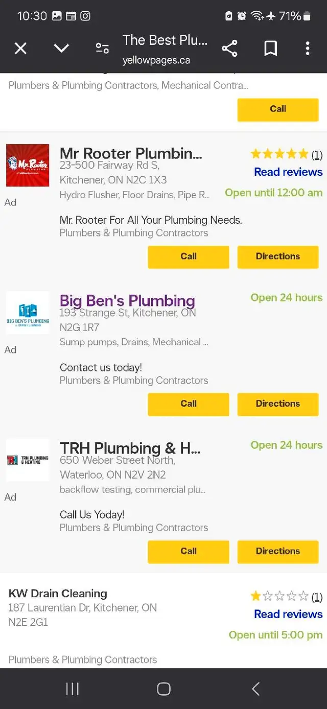 LEGAL basement or Condo plumbing and Drain cleaning62863255908481123