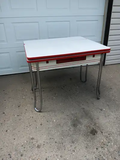 Vintage 1940s Kitchen Table, View more