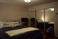 Large bedroom in a shared, renovated 3 1/2, all included.