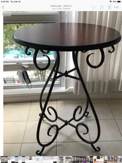 WOODEN PUB TABLE, View more