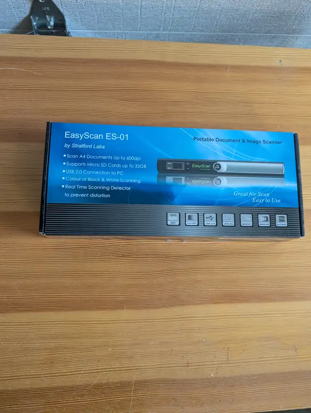 EasyScan ES-01 Portable Scanner - NEW in Box433376843636428800