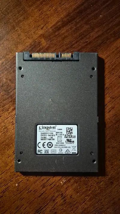 Kingston 120GB A400 SATA 3 2.5" Internal SSD, View more