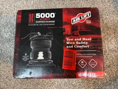 Brand new in box, never opened going different route Fits 2022-2025 Toyota Tundra Adjustable air spr...