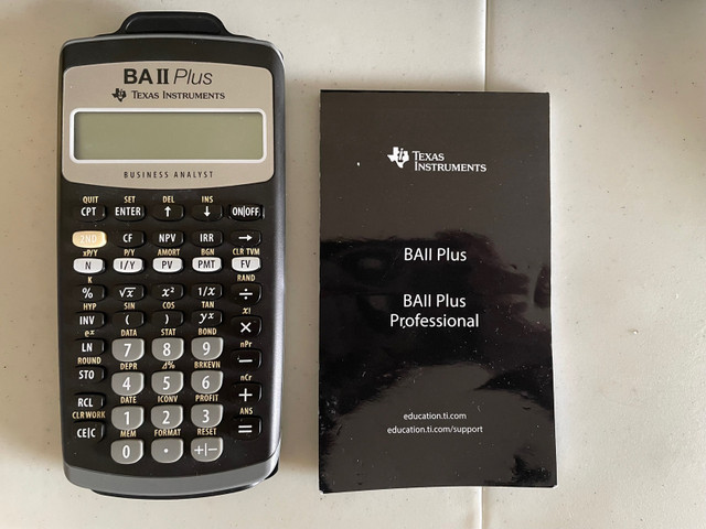 BAII Plus Calculator in General Electronics in Regina