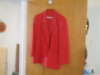 Veste Veston femme Rouge taille petite 8 ans environ