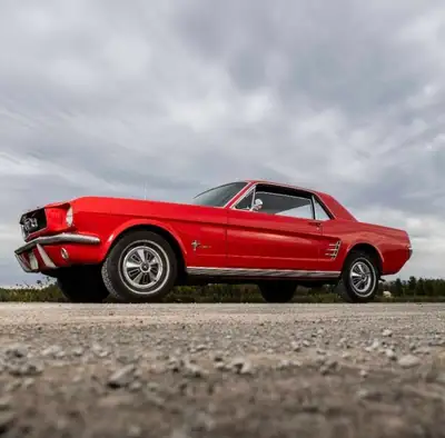 1966 mustang coupe Originally a California car (have Original ownership) rebuilt 1968 V6 to keep is...