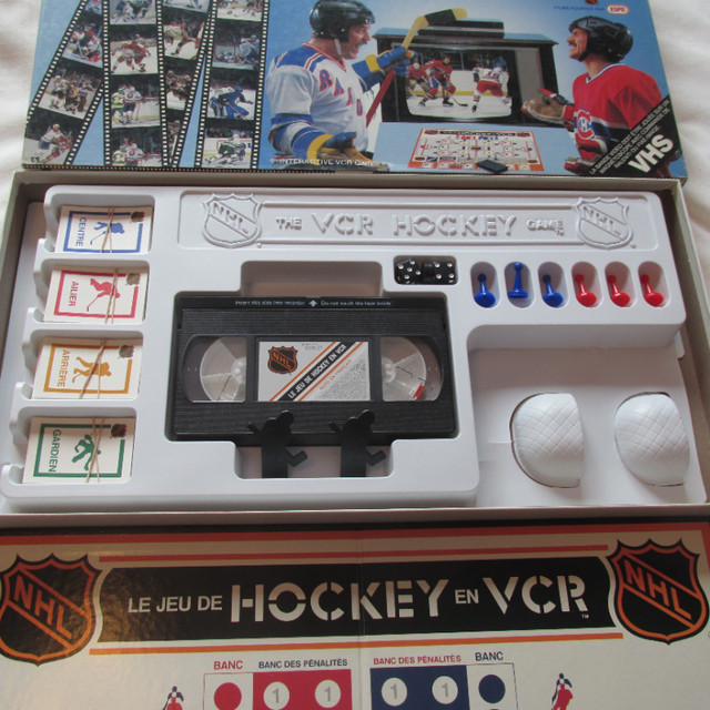 1987 LE JEU DE HOCKEY EN VCR VHS LNH INTERACTIVE VCR GAMES dans Jouets et jeux  à Laval/Rive Nord - Image 3