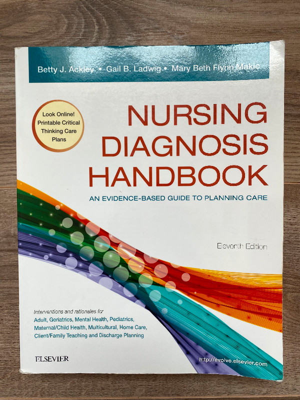 Nursing Diagnosis Handbook in Textbooks in Saskatoon