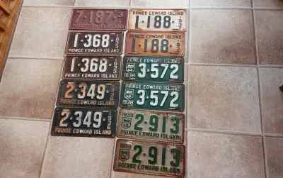 License plates, View more