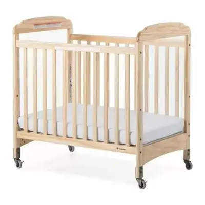 Foundations Next Gen Serenity Fixed-Side Compact Clearview Crib, View more
