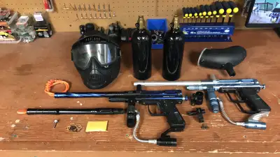 Paintball gear, View more