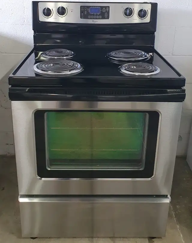 —Electric Stove “WHIRLPOOL” 30 inch (many futures)  in Stoves, Ovens & Ranges in Barrie - Image 2