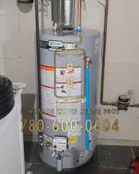 40 gallon hot water tank * Installed *