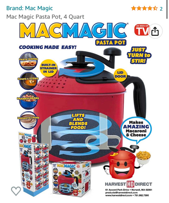 MAC MAGIC Pasta Pot!! in Other in Edmonton