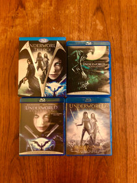 Underworld Trilogy Blu-ray Box Set - like new condition