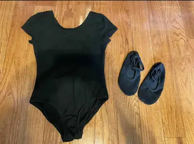 EUC Dance outfit size 7/8 and dance shoes size 11, View more