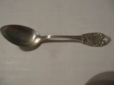 Vintage Montreal Sterling Silver Souvenir Spoon, View more