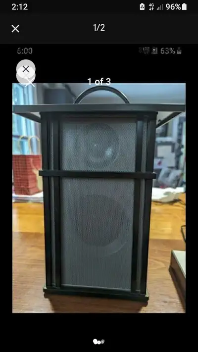 speaker x 3 transmitter missing, View more