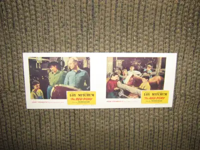 VINTAGE JOHN STEINBECK'S THE RED PONY LOBBY CARDS, View more