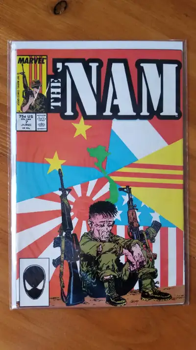 The 'Nam - Comic - issue 7 - Jun 1987 Marvel Comics NM Please see my ads for other comics, buy 10 or...