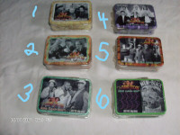 3 stooges 6 mini lunch box candy boxes. $5each or$25 all. firm