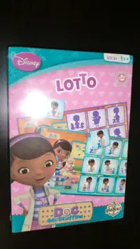Disney Doc McStuffins Lotto Game, NEW in wrap