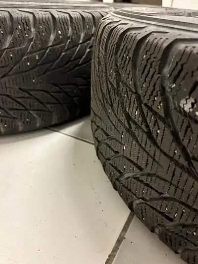 Hi, I have a set of extra tires that should be good for at least one more season. • Nokian Winter ti...