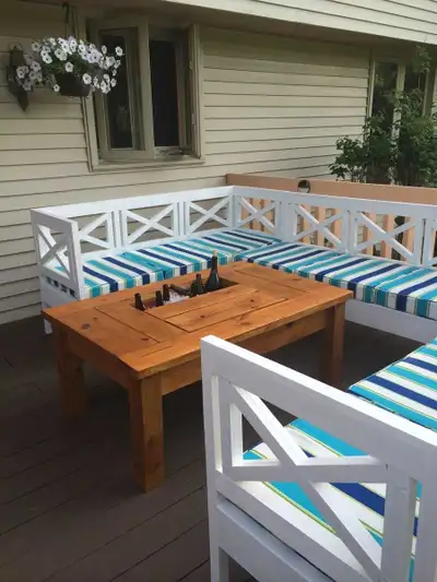  Custom Patio Table with Built-In Ice Cooler – Handcrafted in GT, View more