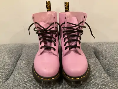 Dr. Martens Women's 1460 Pascal Lilac Virginia Leather Boots, View more
