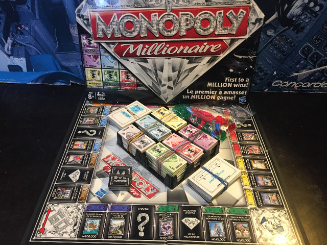 Monopoly Millionaire Board Game Hasbro Bi-Lingual English/French in Toys & Games in Winnipeg - Image 2