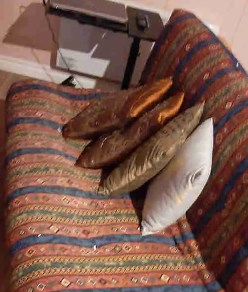 Futon avec base de lit en bois Double in Couches & Futons in Laval / North Shore - Image 2