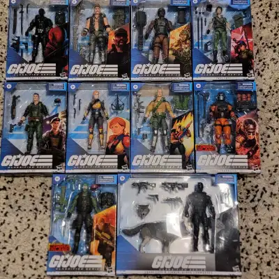 Gi Joe Classified duke Beach head Scarlett flint snake eyes, View more