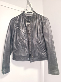 Women's Massimo Dutti Leather Jacket