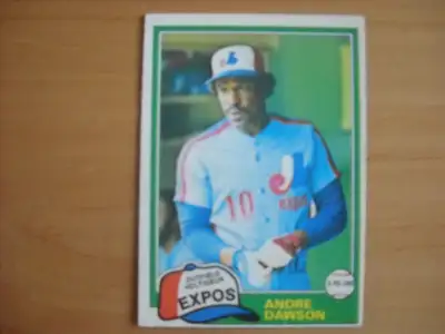 3 cartes de baseball de 1981, View more